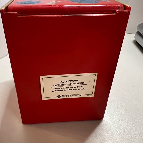 Japanese lacquer jewelry box - Picture 2 of 5